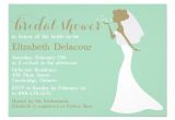 Wedding Dress Cut Out Bridal Shower Invitations Mermaid Cut Wedding Gown Bridal Shower Invitation 5" X 7
