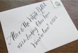 Wedding Envelope Fonts Calligraphy Wedding Envelope Addressingalice Font