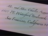 Wedding Envelope Fonts How to Place Wedding Invitation Calligraphy orders at