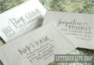 Wedding Envelope Fonts Wedding Calligraphy Envelope Addressing Silver Modern