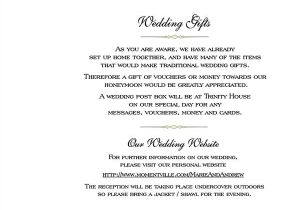 Wedding Gift Using Invitation Brambles Wedding Stationery Booklet Pages Gifts Page