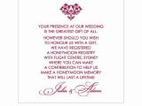 Wedding Gift Using Invitation Wedding Invitation Wording No Gifts Pay for Meal Lovely No
