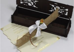 Wedding Invitation Boxes Cheap Online Buy wholesale Scroll Wedding Invitations From China