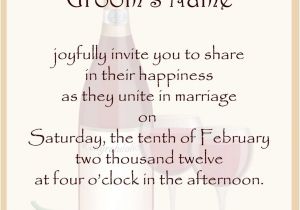 Wedding Invitation by Bride and Groom Wording Samples Wedding Structurewedding Structure