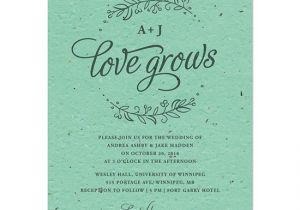 Wedding Invitation Catalogs Seeds Of Love Plantable Wedding Invitation Plantable