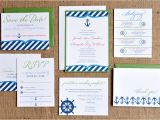 Wedding Invitation Designs Nautical Nautical theme Wedding Invitations