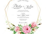 Wedding Invitation Designs Old Rose Beautiful Pink Floral Wedding Invitation Card On White Bg
