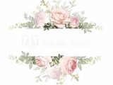 Wedding Invitation Designs Old Rose Vintage Card Watercolor Wedding Invitation Design with