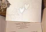 Wedding Invitation Designs Uk Sparkling Hearts Wedding Invitation Gallery