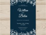 Wedding Invitation Designs Vector Wedding Card Invitation with Flowers Vector Free Download