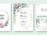 Wedding Invitation Designs Vector Wedding Invitation Card Template Vector Premium Download