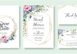 Wedding Invitation Designs Vector Wedding Invitation Card Template Vector Premium Download