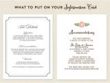 Wedding Invitation Details Card Example the Information Card or Info Card for Short is A Great Way