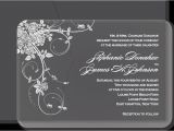 Wedding Invitation Engraved On Glass Acrylic Wedding Invitations Accessories Custom