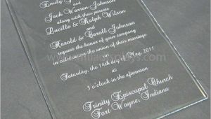 Wedding Invitation Engraved On Glass Etched Glass Nameplates Etched Glass Signs Blocks Plaques