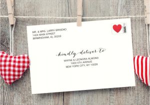 Wedding Invitation Envelope Setup Wedding Envelope Templates Fit 5 5 Quot X8 5 Quot Cards Response