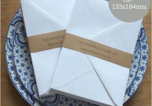 Wedding Invitation Envelopes 5×7 50 A7 Envelopes 5×7 Envelopes White Invitation Envelopes