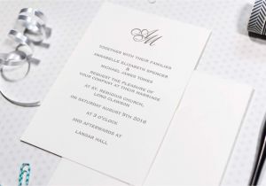 Wedding Invitation format Hd Classic Monogram Wedding Invitation Hd Digital Print