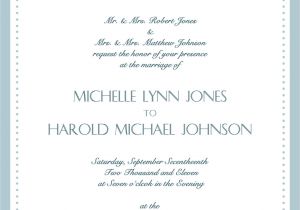 Wedding Invitation Name format Wedding Invitation Card Template Word