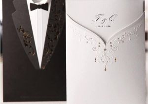 Wedding Invitation New Designs New Arrival Personalized Design the Bride and Groom Dress