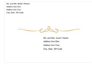 Wedding Invitation Outlook Template Wedding Invitation Envelope Heart Scroll Design A7 Size