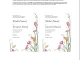 Wedding Invitation Outlook Template Wedding Invitations Watercolor Design 2 Per Page Works