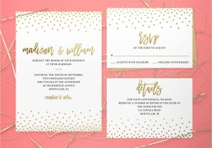 Wedding Invitation Package Deals Printable Wedding Invitation Package by Littlemagicprints