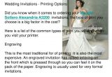 Wedding Invitation Printing Options Ppt Wedding Invitations Printing Options Powerpoint