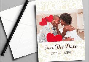 Wedding Invitation Samples Nigeria Save the Date A6 Sizes Printivo