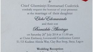Wedding Invitation Samples Nigeria Wedding Invitation Cards In Nigeria Sunshinebizsolutions Com