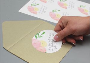Wedding Invitation Tag Template Garden Bouquet Wedding Address Labels Download Print