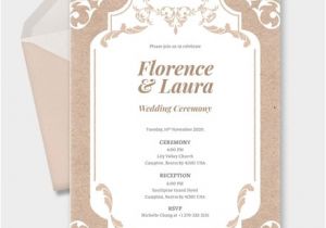 Wedding Invitation Template Ai Free 11 Country Wedding Invitation Designs Examples In