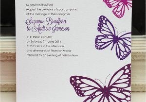 Wedding Invitation Template butterfly butterfly Wedding Invitation by Gooseberrymoon