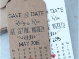 Wedding Invitation Template Calendar Details About Calendar Save the Date Card Wedding
