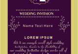Wedding Invitation Template Cdr Wedding Invitation Templates Free Vector Cdr File