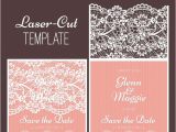 Wedding Invitation Template Commercial Use Cool Laser Cut Template Vector Free Download