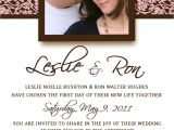 Wedding Invitation Template Email Homemade Wedding Invitation Template Invitation