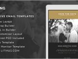 Wedding Invitation Template Email top 10 Responsive Email Templates for Business Enhancement