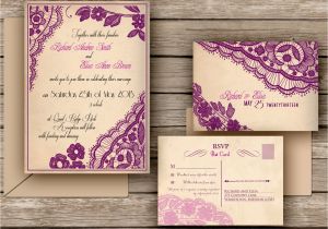 Wedding Invitation Template Etsy Wedding Invitations Printable Lace by Designedwithamore On