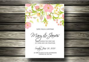 Wedding Invitation Template for Email 20 Email Invitation Templates Psd Ai Word Free