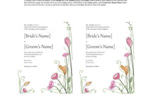 Wedding Invitation Template for Ms Word Microsoft Word 2013 Wedding Invitation Templates Online