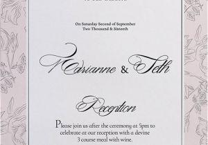Wedding Invitation Template for Photoshop Free Wedding Invitation Flyer Template Download for