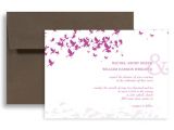 Wedding Invitation Template Horizontal Design Your Own butterfly Wedding Invitation Example 7×5