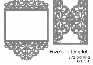 Wedding Invitation Template Inkscape Wedding Invitation Pattern Card Template Lace by