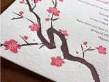 Wedding Invitation Template Japanese Japanese Cherry Blossom Wedding Invitation Invitations by