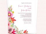 Wedding Invitation Template Kit Printable Wedding Invitation Kit