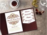 Wedding Invitation Template Maroon Gold and Maroon Wedding Invitation Template Kit Invitation