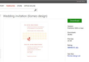 Wedding Invitation Template Microsoft Publisher Make Wedding Planning Easier Using Microsoft Office