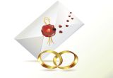 Wedding Invitation Template Ppt Wedding Invitation and Rings Powerpoint Templates Love