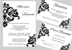 Wedding Invitation Template Spanish Wedding Invitation Wording